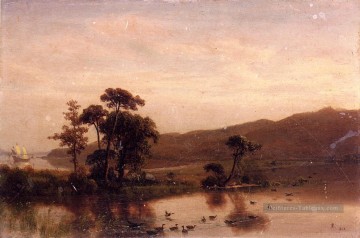  bierstadt - Étude pour Gosnold à Cuttyhunk 1602 Albert Bierstadt paysages Rivières